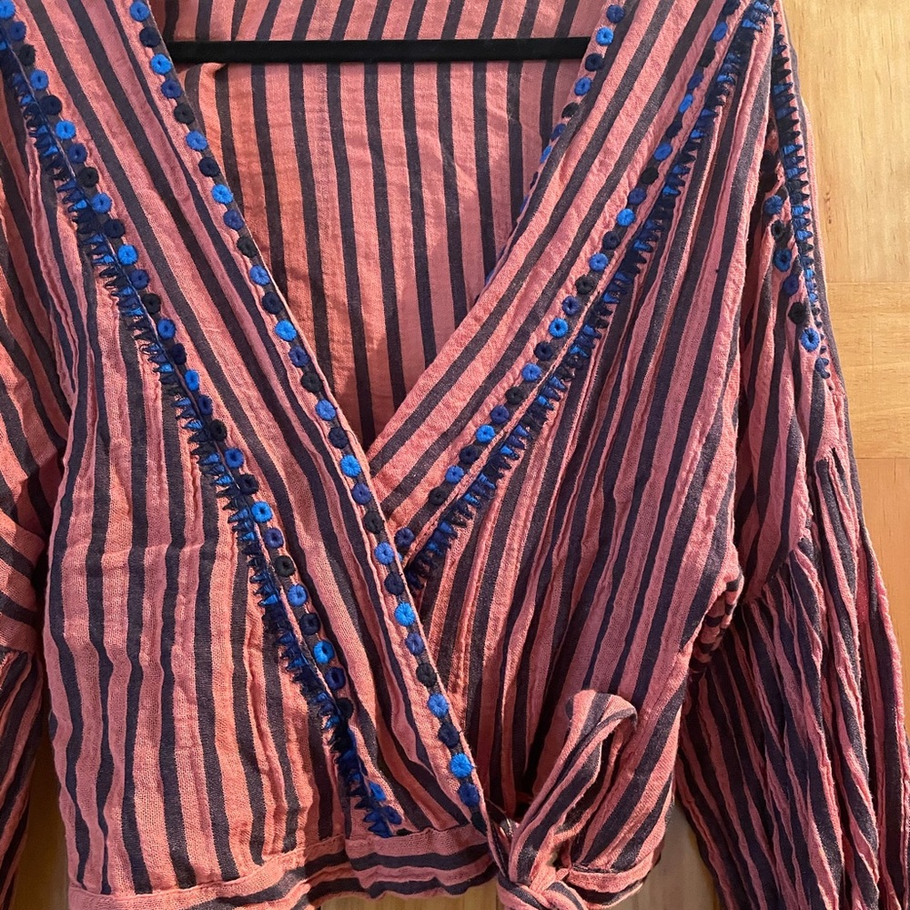 Free People Wrap Top